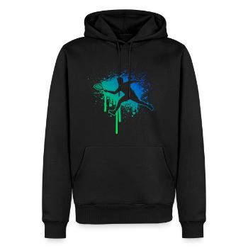 Pickleball Games Men's Racquetball Games - Men’s Premium Organic Hoodie - black - Front - Nico (187cm)