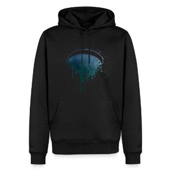 Paraglider Gleitschirmfliegen Paragleiten - Männer Premium Bio Hoodie - Schwarz - Vorne - Nico (187cm)