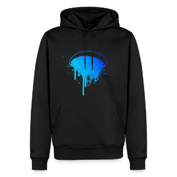 Men's Paragliding Paragliding Paragliding - Men’s Premium Organic Hoodie - black - Front - Nico (187cm)