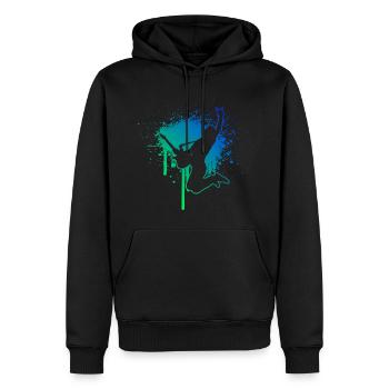 Egitarre Gitarrenspieler Guitar Damen classical gu - Männer Premium Bio Hoodie - Schwarz - Vorne - Nico (187cm)