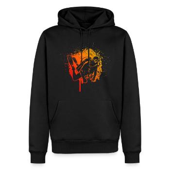 Herren Scuba Taucher Scuba Tauchen Taucher - Männer Premium Bio Hoodie - Schwarz - Vorne - Nico (187cm)