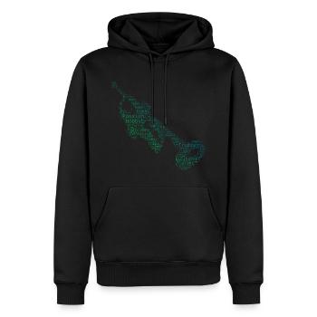 Trompete Trompetenspieler Trumpet Trompeter - Männer Premium Bio Hoodie - Schwarz - Vorne - Nico (187cm)