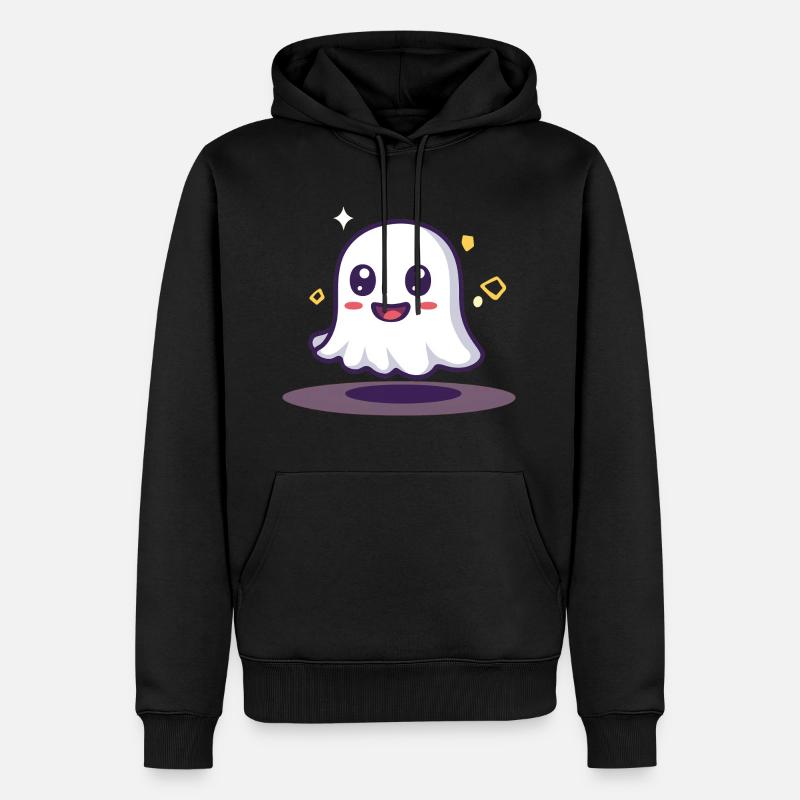 Geist - Männer Premium Bio Hoodie - Schwarz
