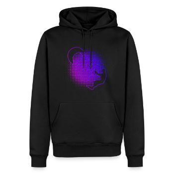 Kitesurfing Kitesurfen Kite Kitesurf Kitesurfer - Sweat à capuche Premium bio Homme - noir - Devant - Nico (187cm)