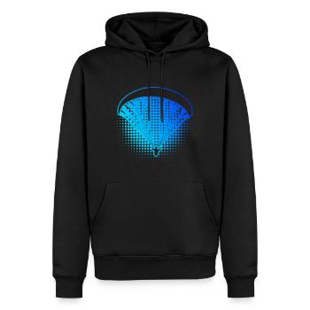 Paragliding Men Paragliding Paragliding Paragliders - Men’s Premium Organic Hoodie - black - Front - Nico (187cm)