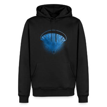 Paragliding Men's Paragliding Paraglider - Men’s Premium Organic Hoodie - black - Front - Nico (187cm)