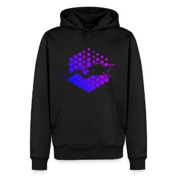 Scuba Taucher Free Dive Diver Scuba Diver - Männer Premium Bio Hoodie - Schwarz - Vorne - Nico (187cm)