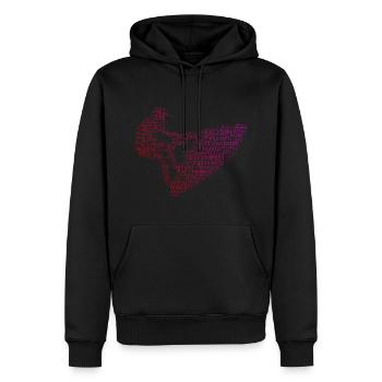 Jet Ski Women Men Jet Ski Riding Water Sports - Men’s Premium Organic Hoodie - black - Front - Nico (187cm)