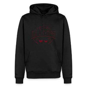 At My Age I Need Glasses Gift - Men’s Premium Organic Hoodie - black - Front - Nico (187cm)