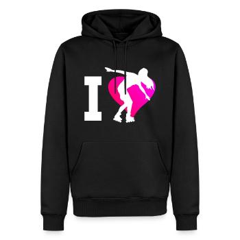 Roller Skates Women Roller Skates Roller Skate - Men’s Premium Organic Hoodie - black - Front - Nico (187cm)