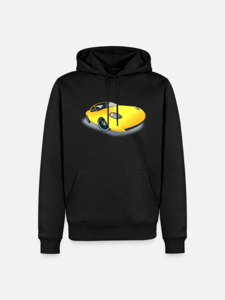 automobile - Men’s Premium Organic Hoodie - black