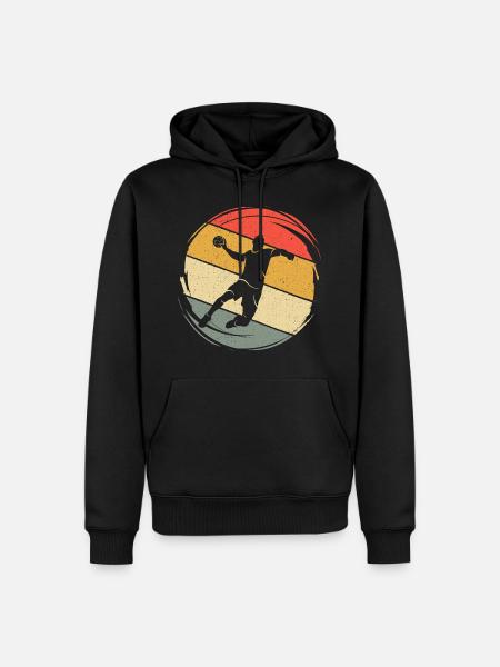 Handball Spieler Handballspieler Handballer - Herre Premium økologisk hoodie - sort
