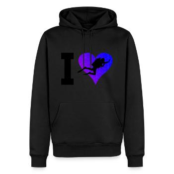 Scuba Tauchen Scuba Taucher Scuba Diver - Männer Premium Bio Hoodie - Schwarz - Vorne - Nico (187cm)