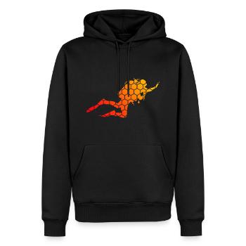 Scuba Tauchen Scuba Diver Free Dive Diver - Männer Premium Bio Hoodie - Schwarz - Vorne - Nico (187cm)