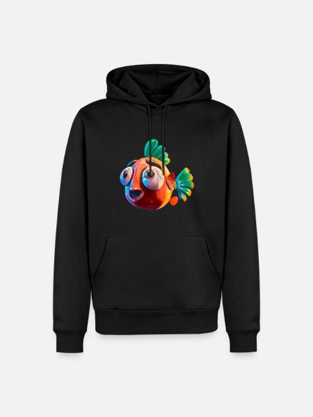 Shocking goldfish - Men’s Premium Organic Hoodie - black