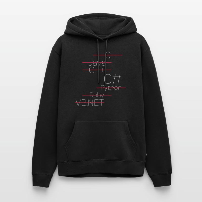 C # - C-Sharp / C Sharp Sweat à capuche Premium bio Homme
