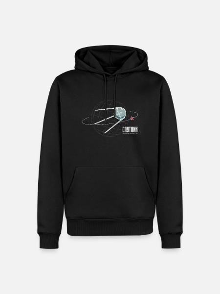 Sputnik! - Men’s Premium Organic Hoodie - black