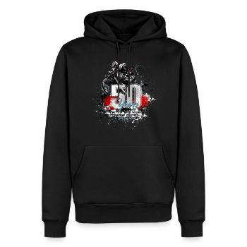 Mountain bike - 50. Geburtstag - Männer Premium Bio Hoodie - Schwarz - Vorne - Nico (187cm)