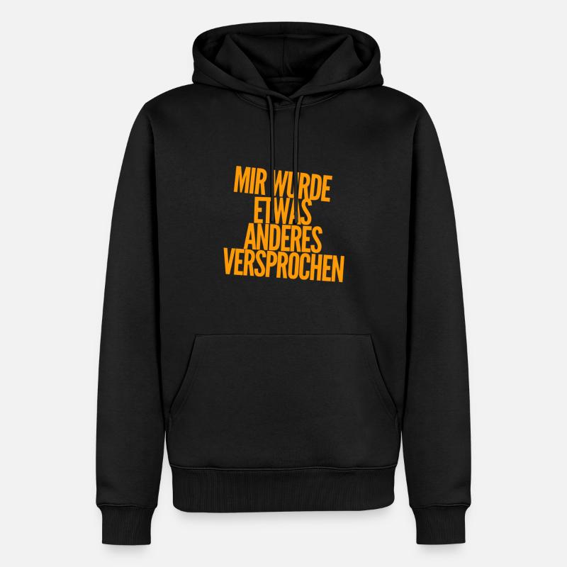 Ce n’était pas l’affaire - Sweat à capuche Premium bio Homme - noir