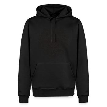 Mandala Mandala - Männer Premium Bio Hoodie - Schwarz - Vorne - Nico (187cm)