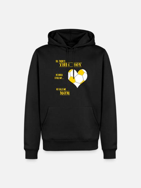 Soccer Mom - Men’s Premium Organic Hoodie - black