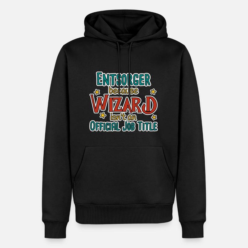 Assistant d’élimination - Sweat à capuche Premium bio Homme - noir