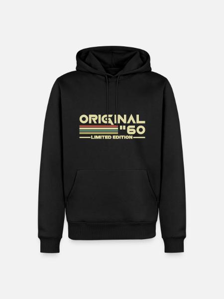 1966 - Men’s Premium Organic Hoodie - black