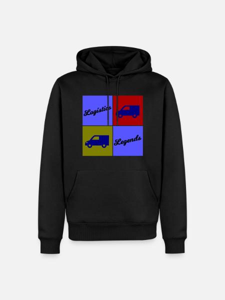 Logistics Legends - Men’s Premium Organic Hoodie - black