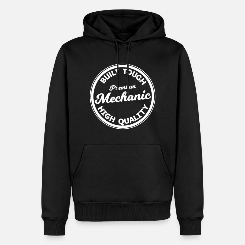 Meilleur mécanicien - Sweat à capuche Premium bio Homme - noir
