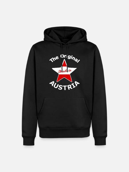 My Home Austria - Men’s Premium Organic Hoodie - black