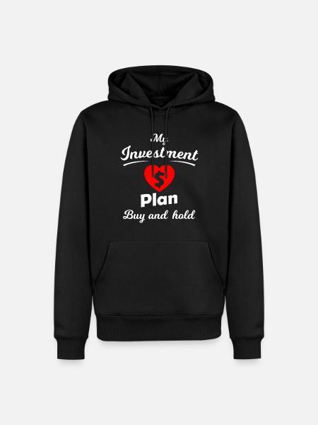 Die Börsen Idee - Männer Premium Bio Hoodie - Schwarz