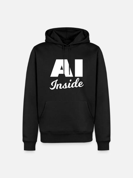 Artificial intelligence - Men’s Premium Organic Hoodie - black