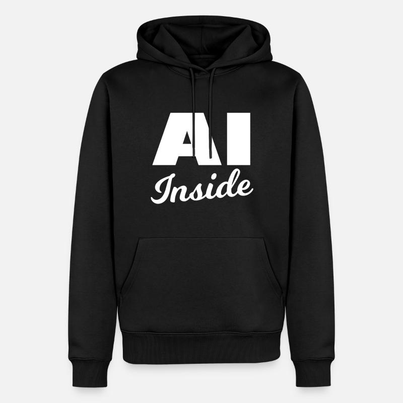 Artificial intelligence - Men’s Premium Organic Hoodie - black