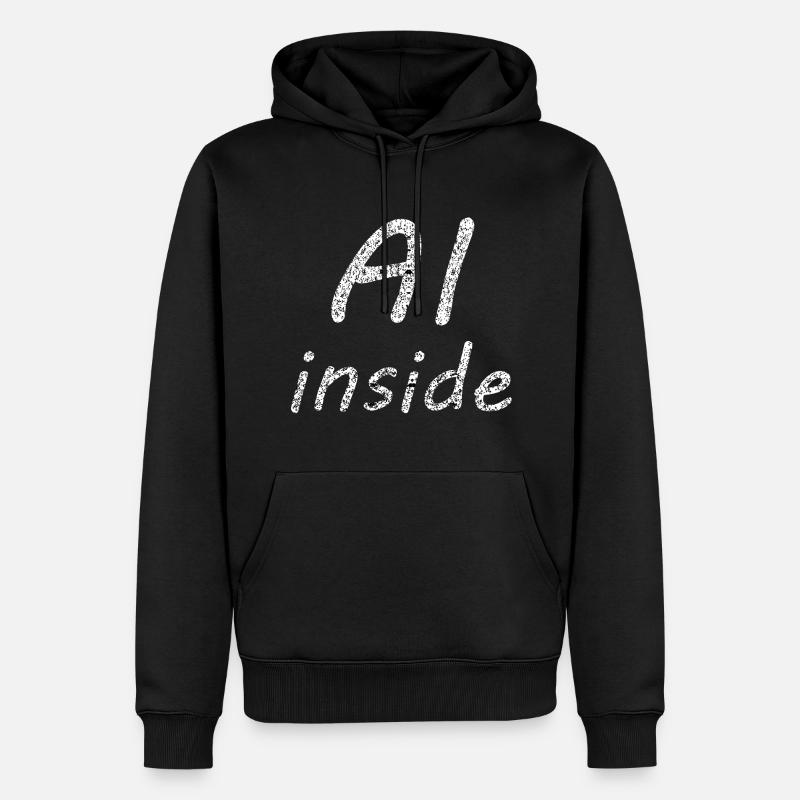 Le nouvel avenir - Sweat à capuche Premium bio Homme - noir