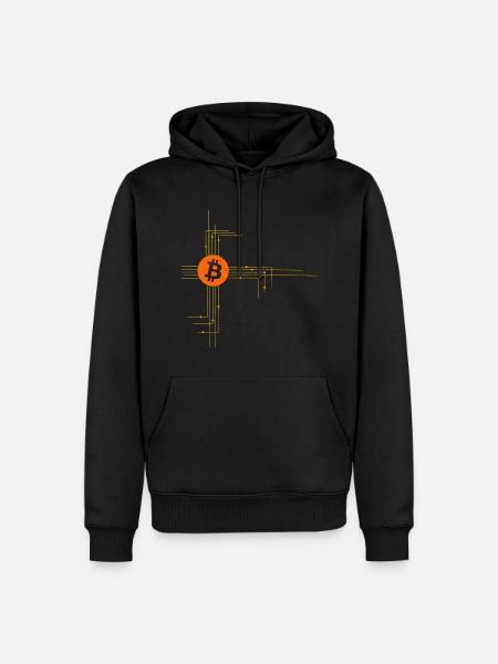 The New Bitcoin Network - Men’s Premium Organic Hoodie - black