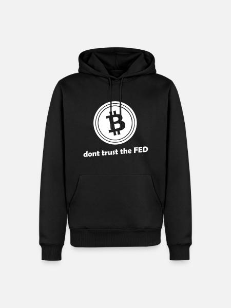 L’argent et les banques - Sweat à capuche Premium bio Homme - noir