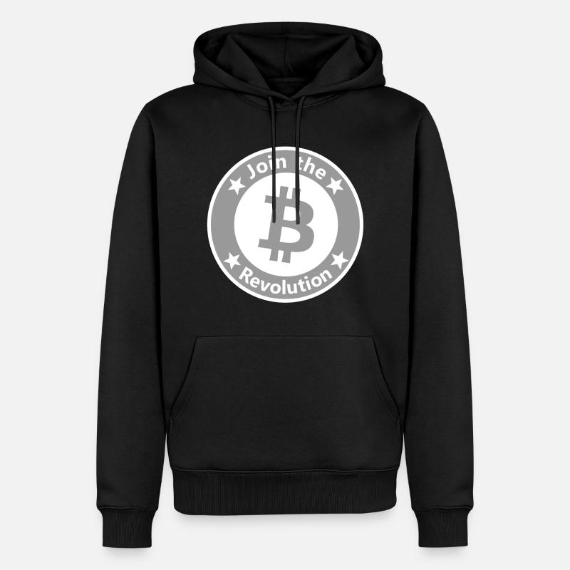 Monnaie et système monétaire - Sweat à capuche Premium bio Homme - noir