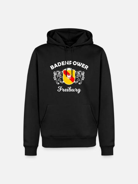 The power from Freiburg - Men’s Premium Organic Hoodie - black