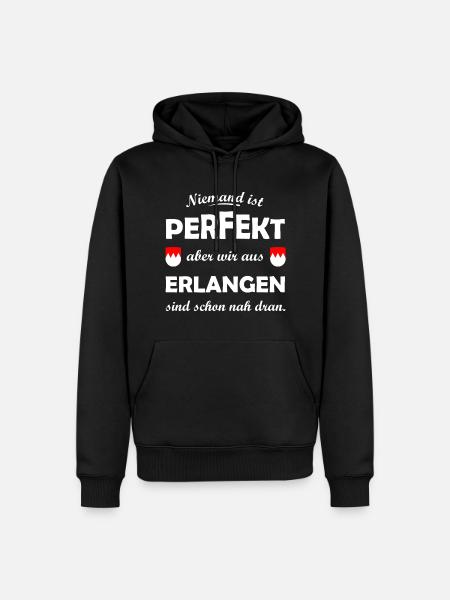 Les Franconiens d’Erlangen - Sweat à capuche Premium bio Homme - noir