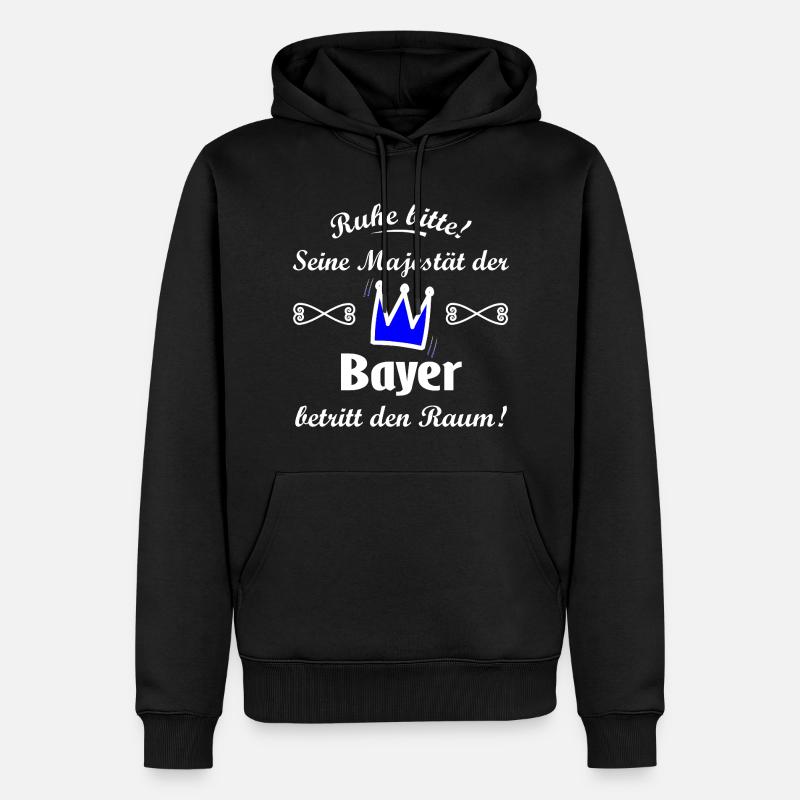 Les régents de Bavière - Sweat à capuche Premium bio Homme - noir