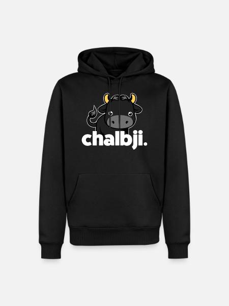 CHALBJI - Men’s Premium Organic Hoodie - black