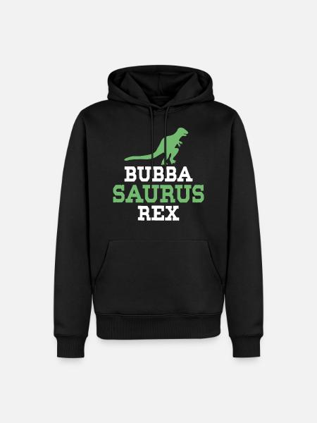 Bubba Saurus Rex - Men’s Premium Organic Hoodie - black