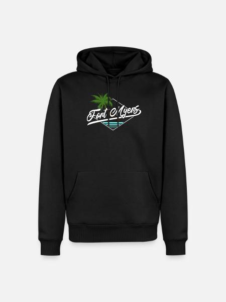 Fort Myers Florida - Men’s Premium Organic Hoodie - black