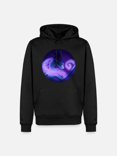 Stardust Dragon - Men’s Premium Organic Hoodie - black
