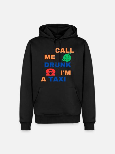 Too drunk - Men’s Premium Organic Hoodie - black