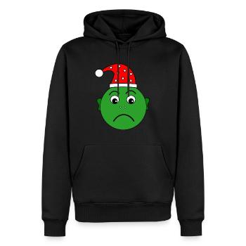 Another Christmas grouch - Men’s Premium Organic Hoodie - black - Front - Nico (187cm)