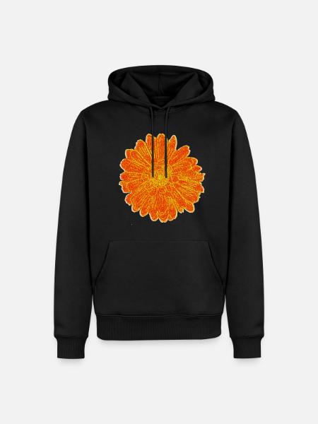 Impressionnisme Bluete - Sweat à capuche Premium bio Homme - noir