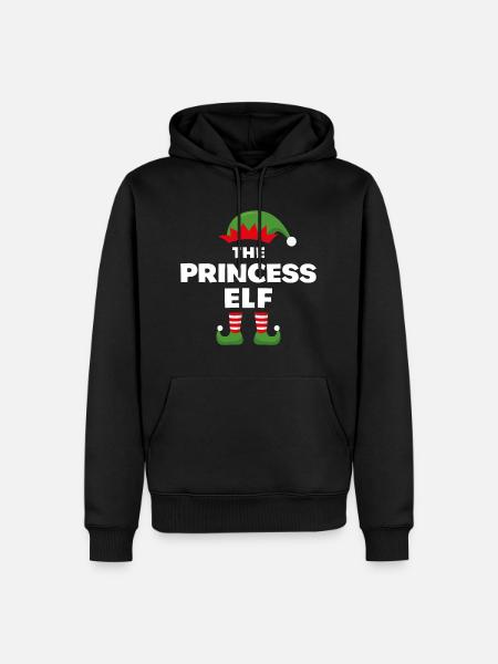 The Princess Elf - Men’s Premium Organic Hoodie - black