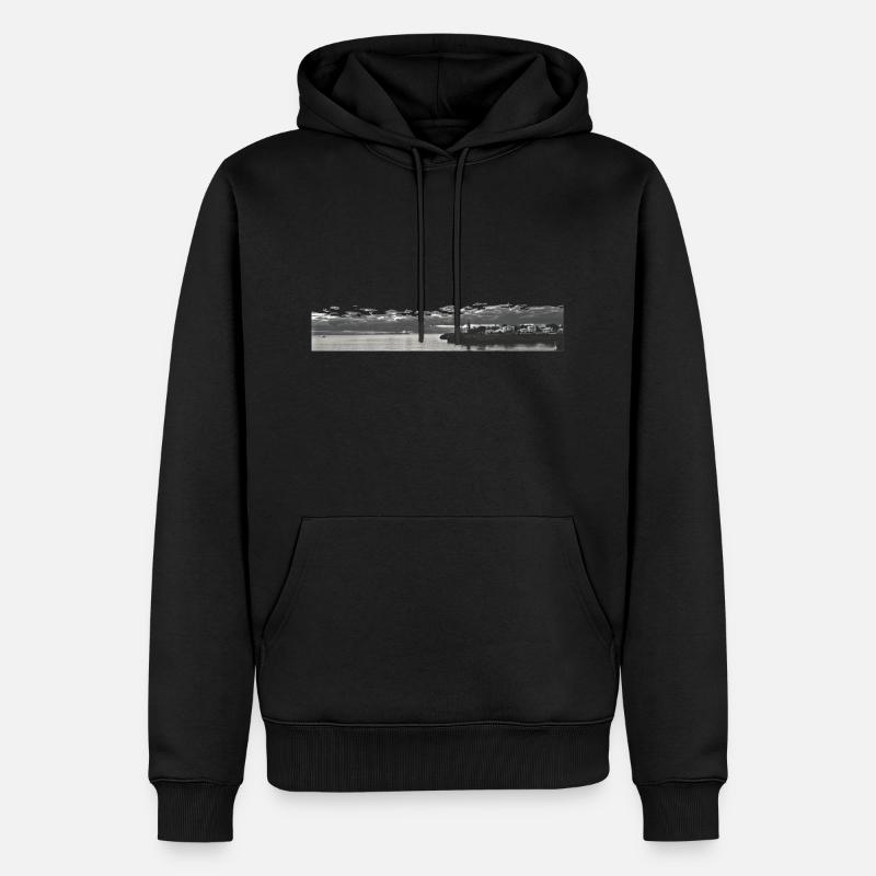 MENORCA - Ciutadella Leuchtturm - Männer Premium Bio Hoodie - Schwarz