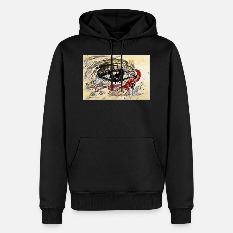 Bleeding Mistress - Männer Premium Bio Hoodie - Schwarz